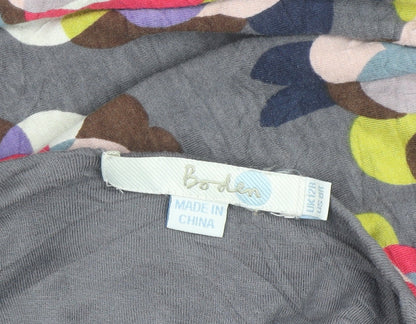 Boden Women’s Multicoloured Viscose Wrap Dress Size 12