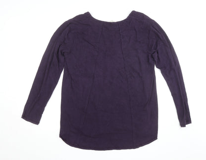 Braintree Women’s Purple Long Sleeve Tunic Blouse Size 18