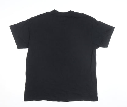 Prettylittlething Womens Black L Basic Cotton T-Shirt