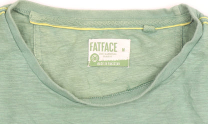 FatFace Men's Green Graphic Nature T-Shirt Size M