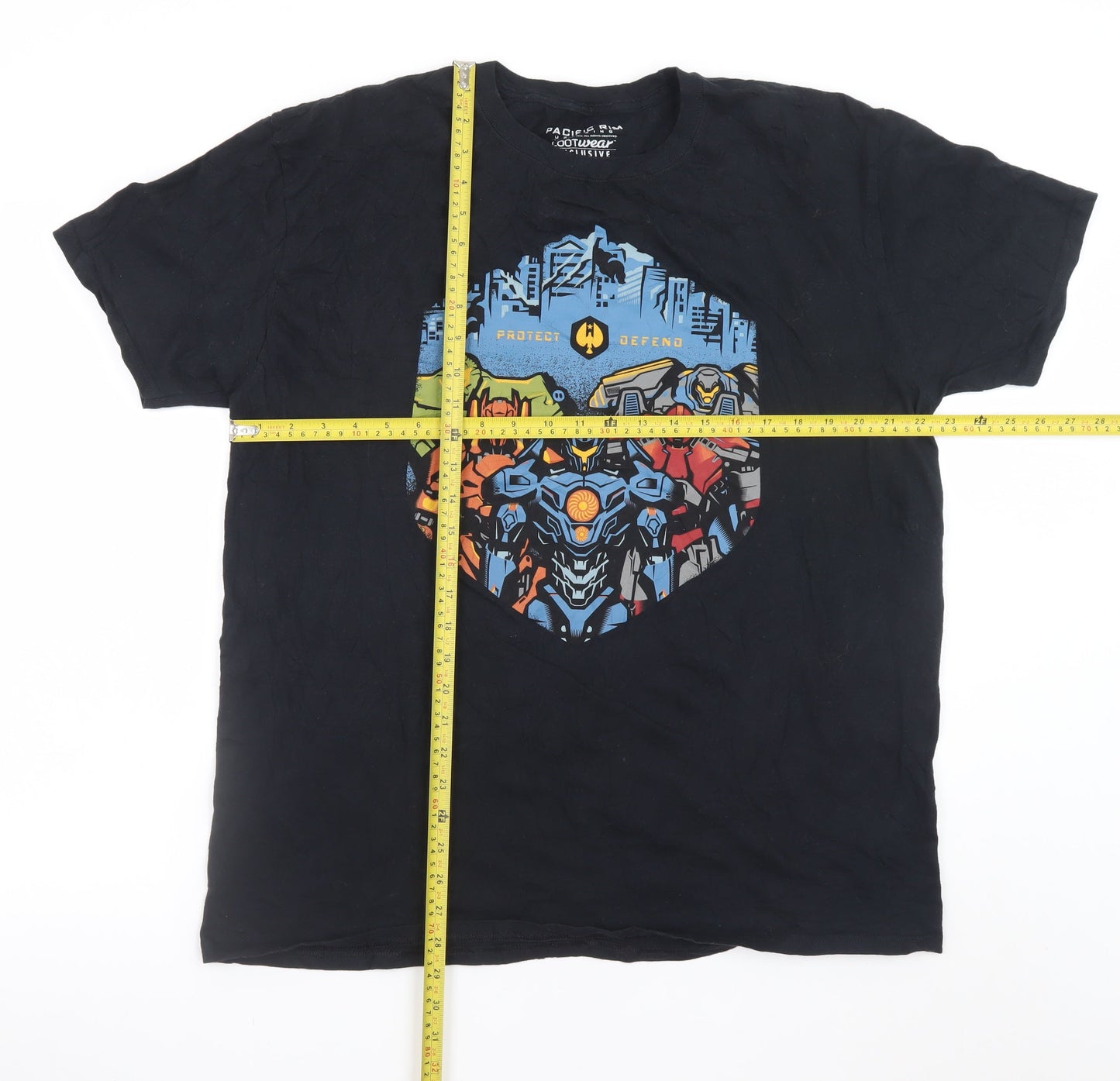 Lootcrate Pacific Rim Uprising Black XL Men's Graphic T-Shirt