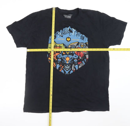 Lootcrate Pacific Rim Uprising Black XL Men's Graphic T-Shirt