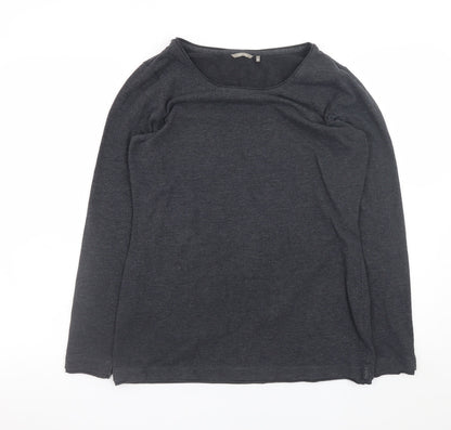 Sandwich Womens Grey Long Sleeve Jersey Top Size M