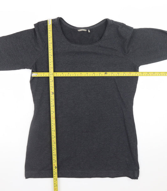 Sandwich Womens Grey Long Sleeve Jersey Top Size M
