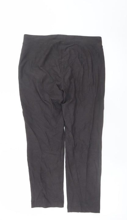 Eileen Fisher Women's Petite Black Stretch Leggings Size S