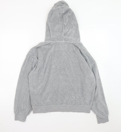 Polo Ralph Lauren Womens Grey Small Pullover Hoodie Cotton Blend