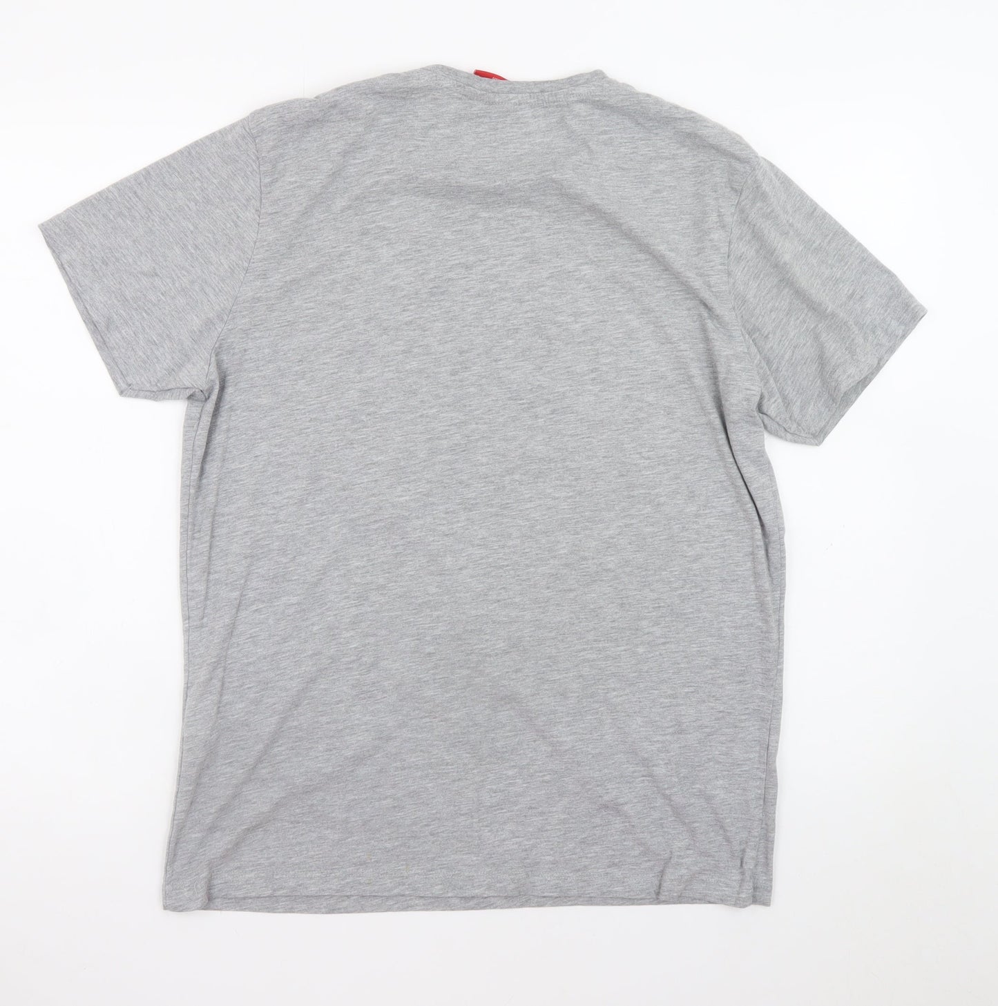 Coca-Cola Men's Grey Christmas Truck Graphic T-Shirt XL