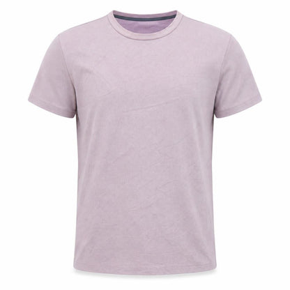 SELECTED HOMME Men's Purple Short Sleeve Crew Neck T-Shirt Size S