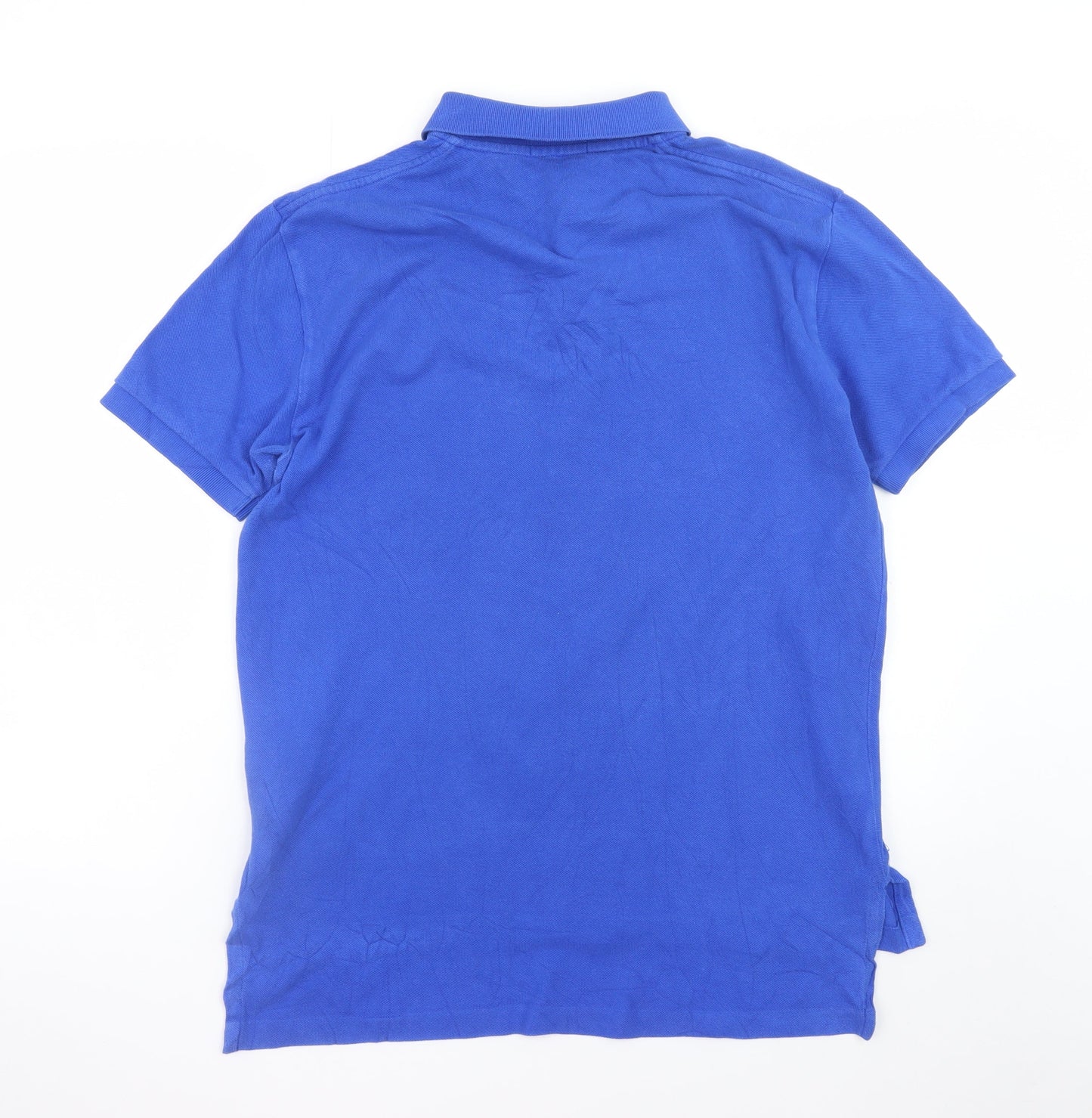 Ralph Lauren Men's Blue Cotton Polo Shirt Size S Classic Fit