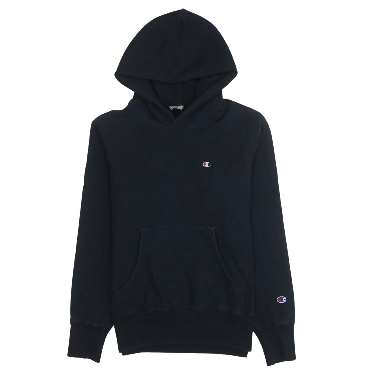 Champion Men's Blue Reverse Weave Pullover Hoodie Size L
