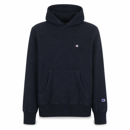 Champion Men's Blue Reverse Weave Pullover Hoodie Size L