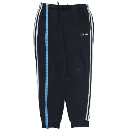 Adidas Men's Black Jogger Trousers L Fleece Regular Fit Sportswear