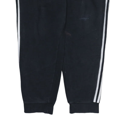 Adidas Men's Black Jogger Trousers L Fleece Regular Fit Sportswear