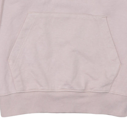 Nike Womens Pink XS Pullover Hoodie Cotton Logo Sweatshirt