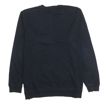 Adidas Originals Men's Black XL Crew Neck Sweatshirt Retro Logo