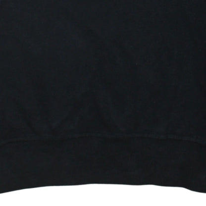 Ellesse Men's Black Crew Neck Embroidered Sweatshirt Size S