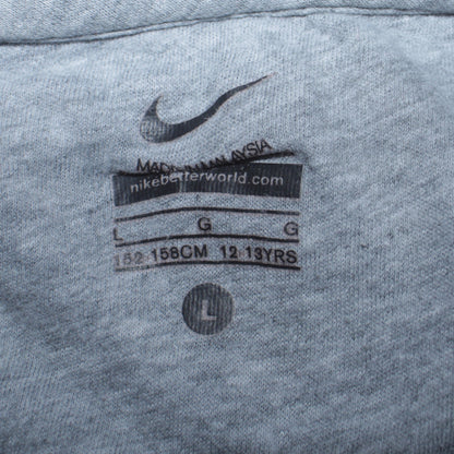 Nike Boys Navy Blue Crew Neck Pullover Sweatshirt 12-13 Years Cotton Blend