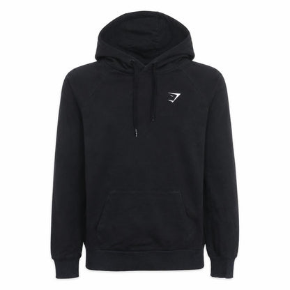 Gymshark Men's Black Pullover Hoodie Size S Regular Fit