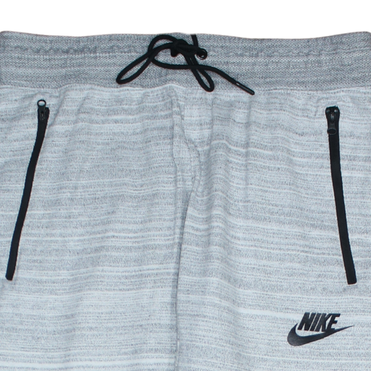 Nike Men’s Grey Jogger Trousers L Regular Fit French Terry Activewear