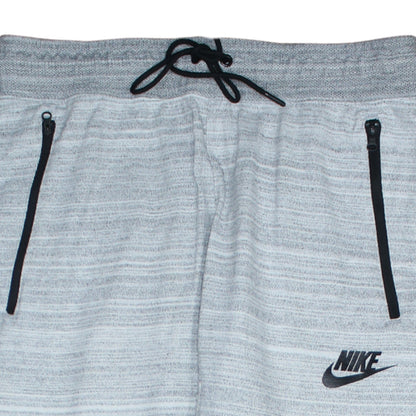 Nike Men’s Grey Jogger Trousers L Regular Fit French Terry Activewear