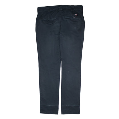 Dickies Men's Black Regular Fit Chino Work Trousers W33 L32