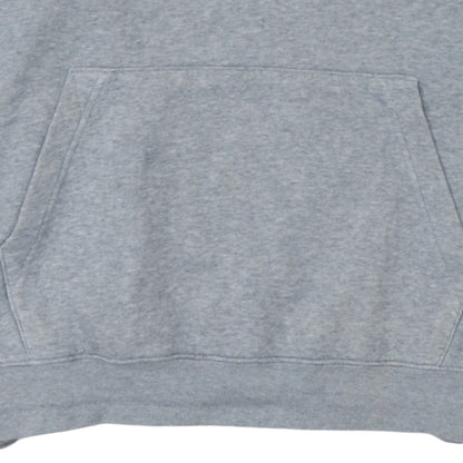 Nike Women Grey Pullover Hoodie Medium Cotton Blend Sportswear