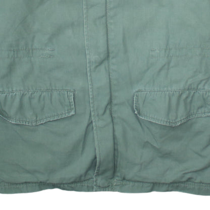 Coronel Tapiocca Men's Green Cotton Military Jacket Size S