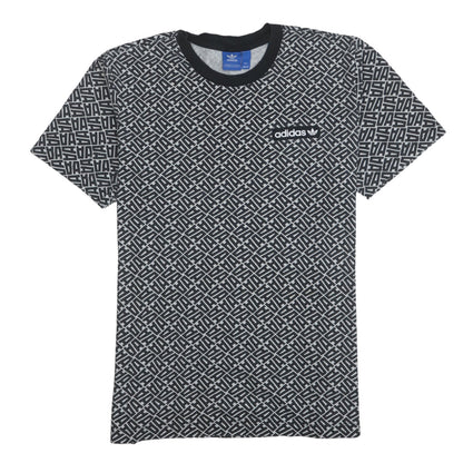 Adidas Men's Black Graphic Logo Anichkov Tee Size L