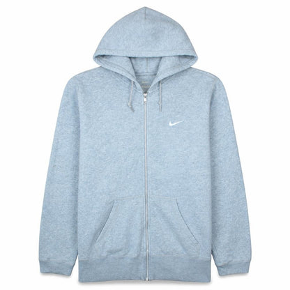 Nike Men's Grey Full Zip Hoodie Size L Regular Fit