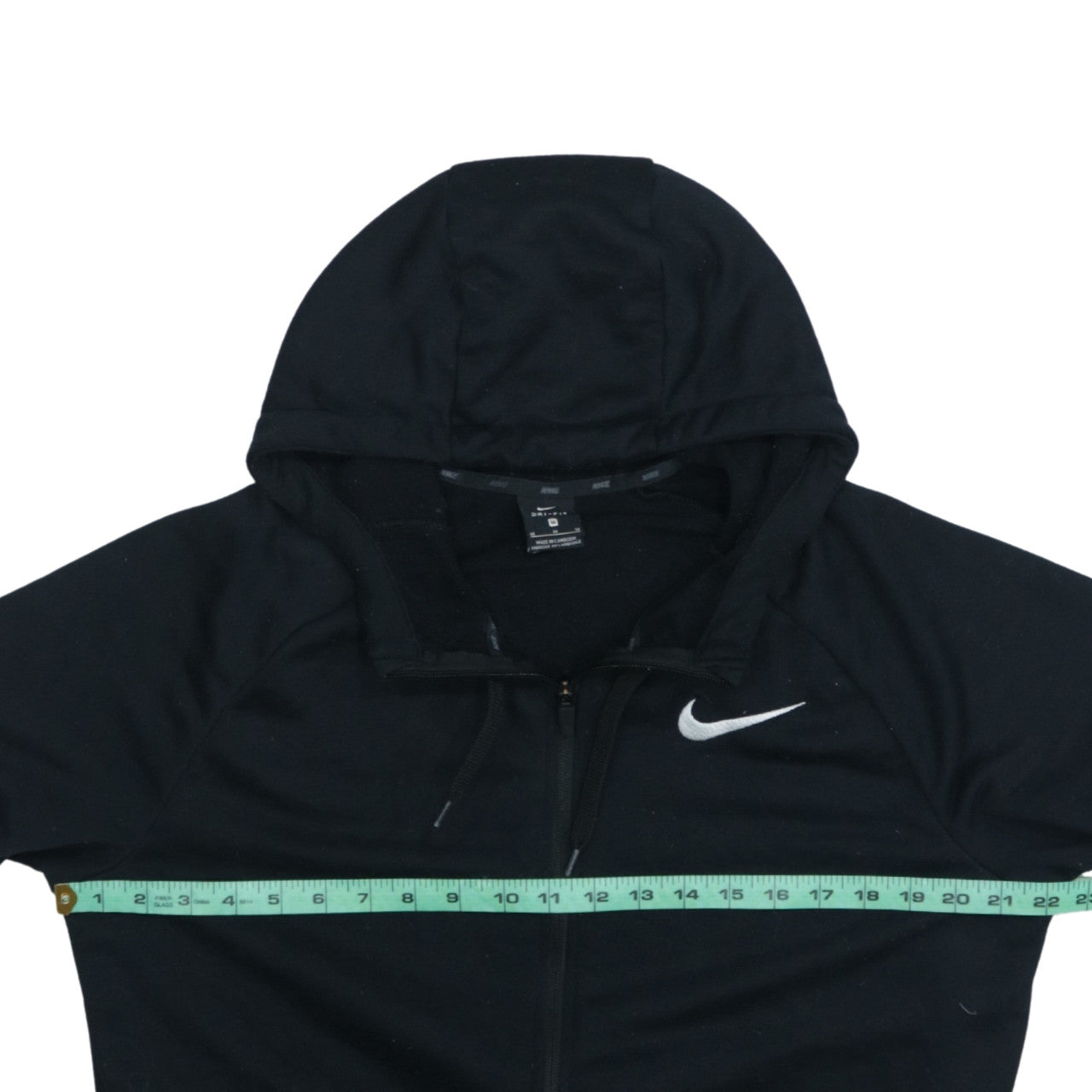 Nike Men's Black Full Zip Dri-FIT Hoodie M Sportswear