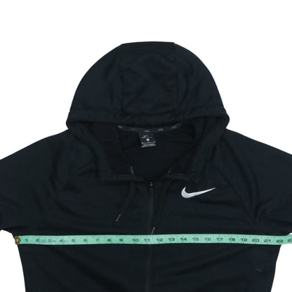 Nike Men's Black Full Zip Dri-FIT Hoodie M Sportswear