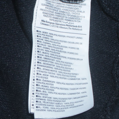 Nike Men's Black Full Zip Dri-FIT Hoodie M Sportswear