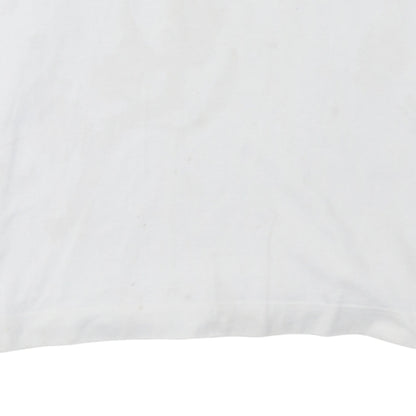 Nautica Men's White XL 1/2 Zip Collared Cotton Sweatshirt