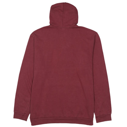 Adidas Womens Burgundy 2XL Pullover Hoodie Sweatshirt