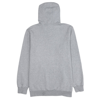 Adidas Men's Grey Pullover Hoodie L Fleece Sportswear Sweatshirt