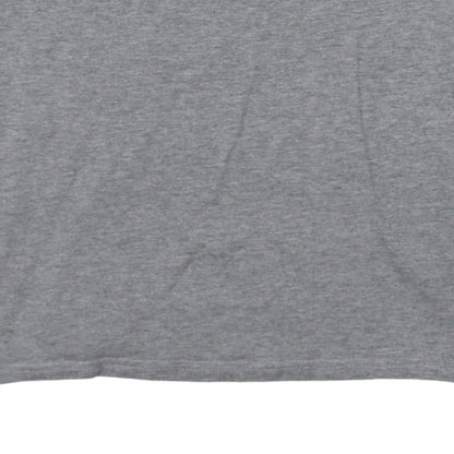 Kappa Men's Grey XL Graphic Logo Sports T-Shirt