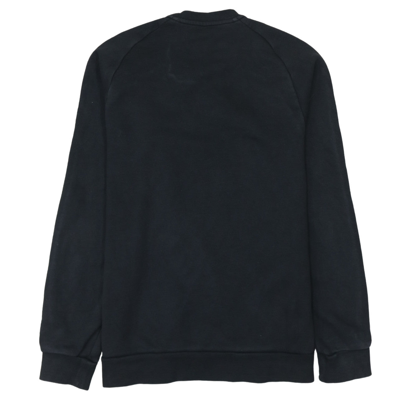 Adidas Mens Black Crew Neck Pullover Sweatshirt Size M