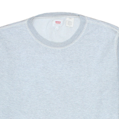 Levi's Men's Grey Cotton Pullover Sweatshirt Size S Crew Neck