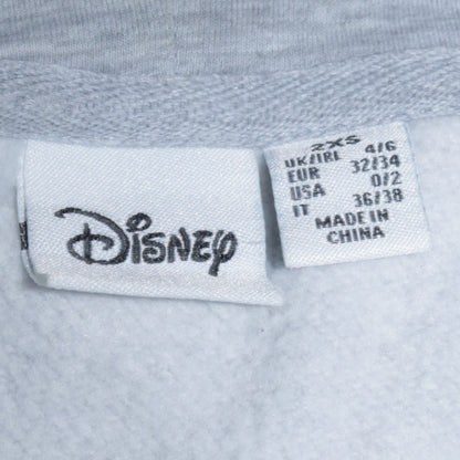 Primark Disney Minnie Mouse Grey Pullover Hoodie Women 2XS