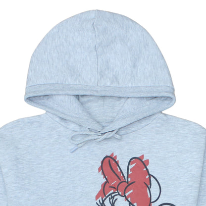 Primark Disney Minnie Mouse Grey Pullover Hoodie Women 2XS