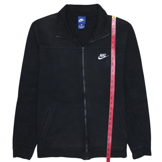 Nike Men's Black Medium Full Zip Track Jacket Fleece