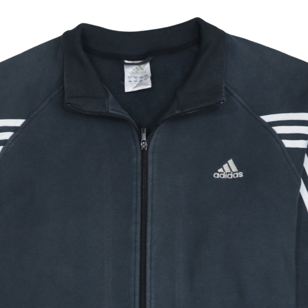 adidas Mens Black XL Track Jacket Full Zip Sports Top