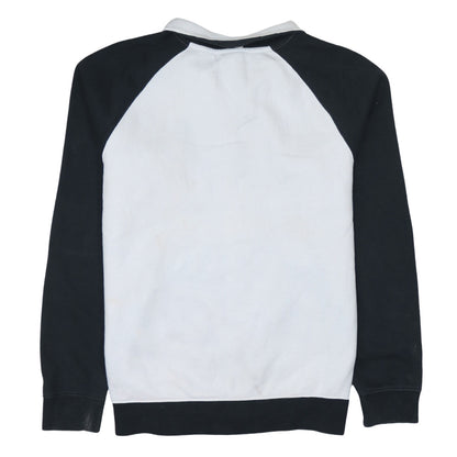Nike Men's Black White Grey Full Zip Track Jacket Size S