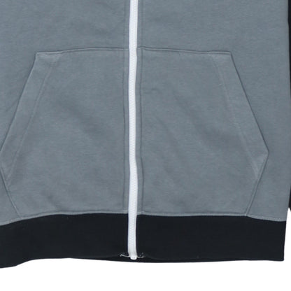 Nike Men's Black White Grey Full Zip Track Jacket Size S