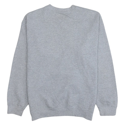 PrettyLittleThing Women Grey California West Coast Pullover Sweatshirt Size S