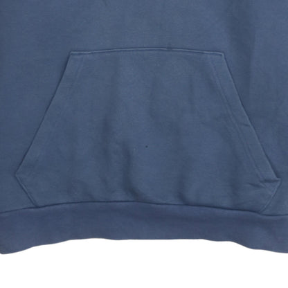 Adidas Men's Black Blue 1/2 Zip Hoodie M Regular Fit