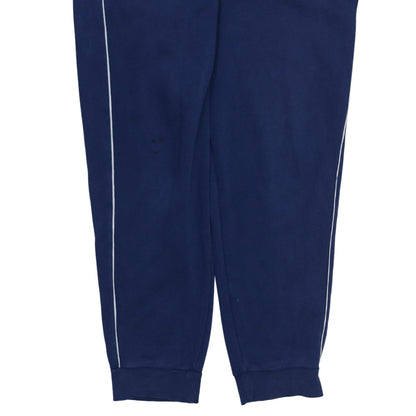 Adidas Men's Blue XL Jogger Sweatpants Elastic Waist Fleece Sports Trousers