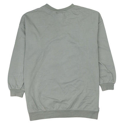 H&M Disney Women's Khaki Mickey Mouse Cotton Pullover Sweatshirt Size S