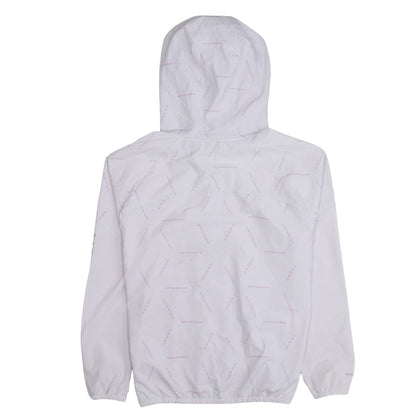 Under Armour Women's White Hooded Lightweight Sports Jacket Size S