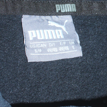 Puma Men's Black Pullover Hoodie Size S Fleece Sportswear